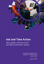 Ask and take action: Why public services must ask about domestic abuse